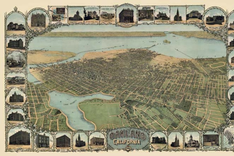 Oakland map