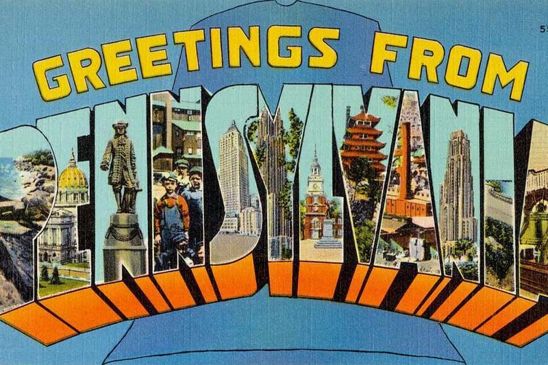 Pennsylvania postcard
