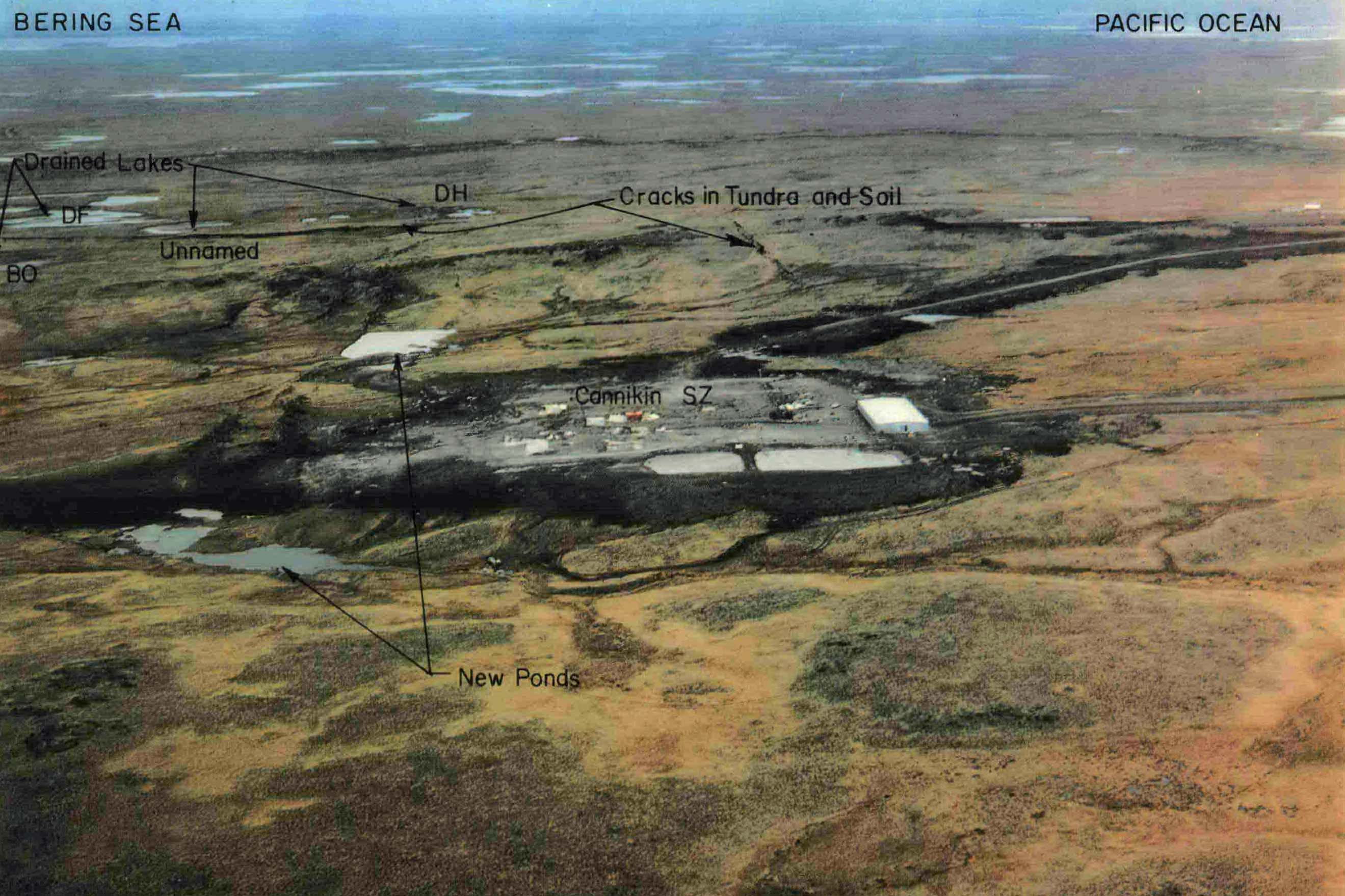 Amchitka Island Nuclear Explosion Site