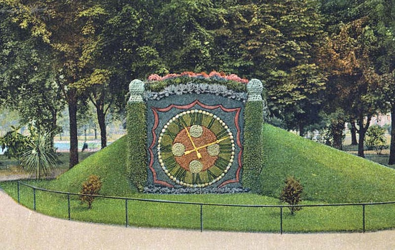 Detroit Flower Clock