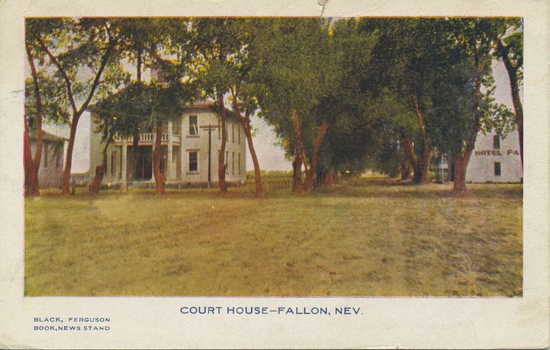 Fallon Courthouse postcard